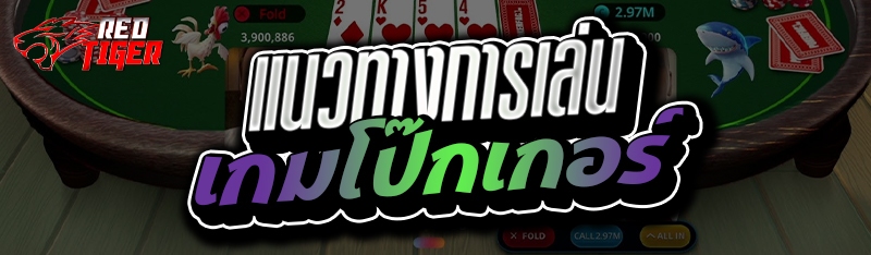 แนวทางการเล่นเกมโป๊กเกอร์