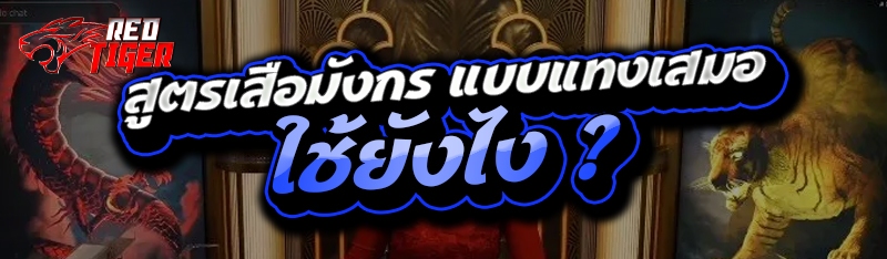 สูตรเสือมังกร แบบแทงเสมอ ใช้ยังไง ?